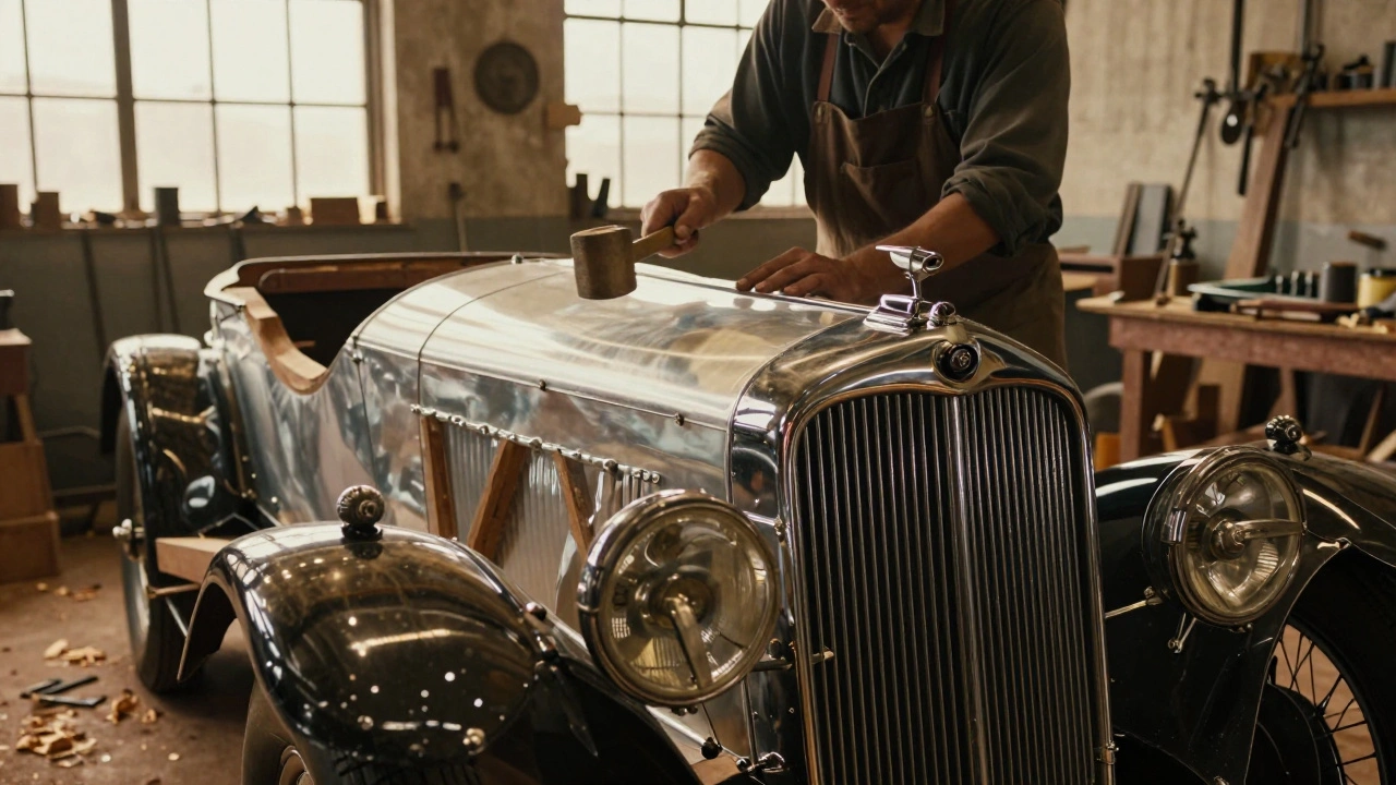 British Car Design Evolution: From Coachbuilt Curves to Modernity